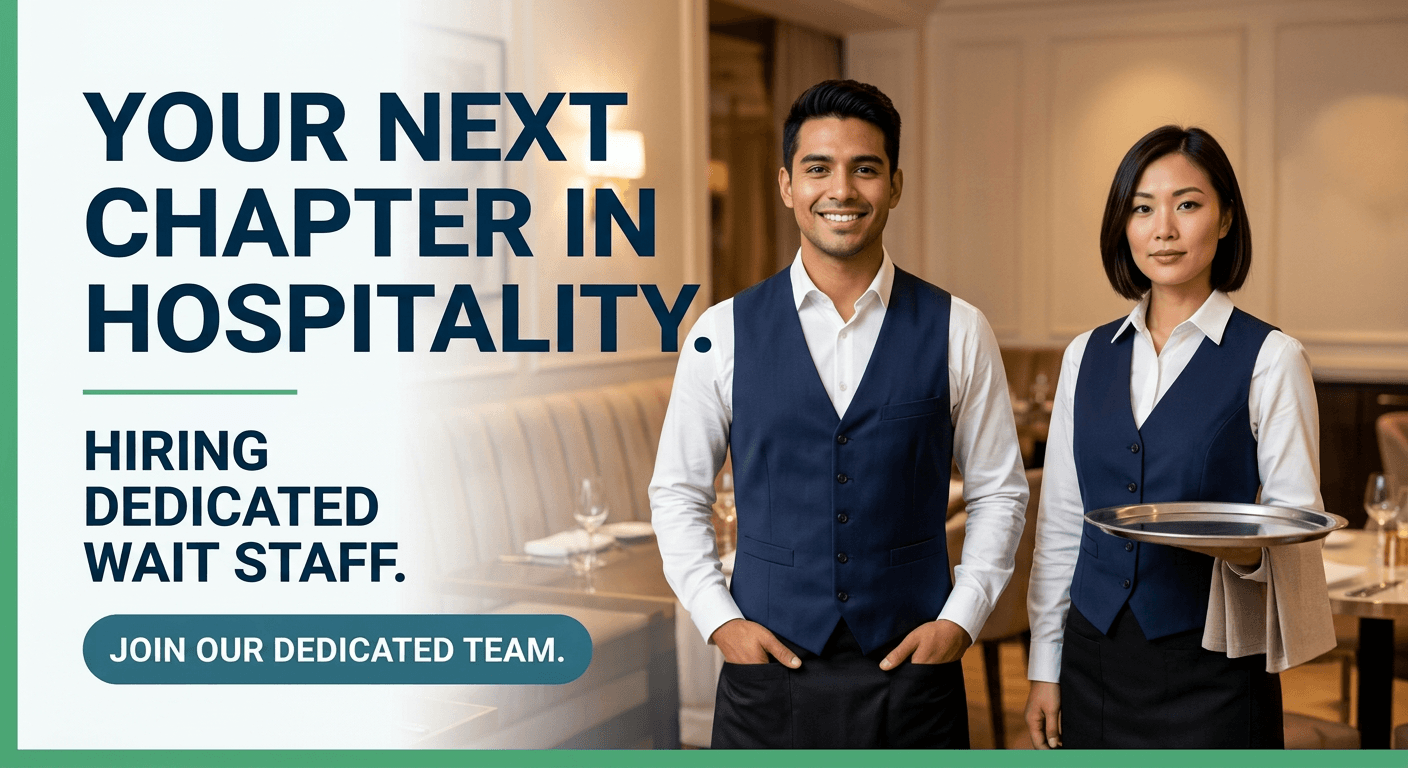 Hospitality workforce — guest service and restaurant teams
